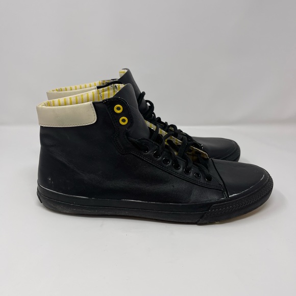 extremely rare The Cutty Sark x Generic Surplus Hi-Top leather sneakers sz 11 - Picture 2 of 6